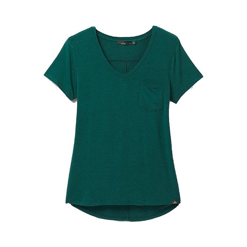 Prana Women's Foundation Short Sleeve V-neck Shirt W11170142 (Prana)