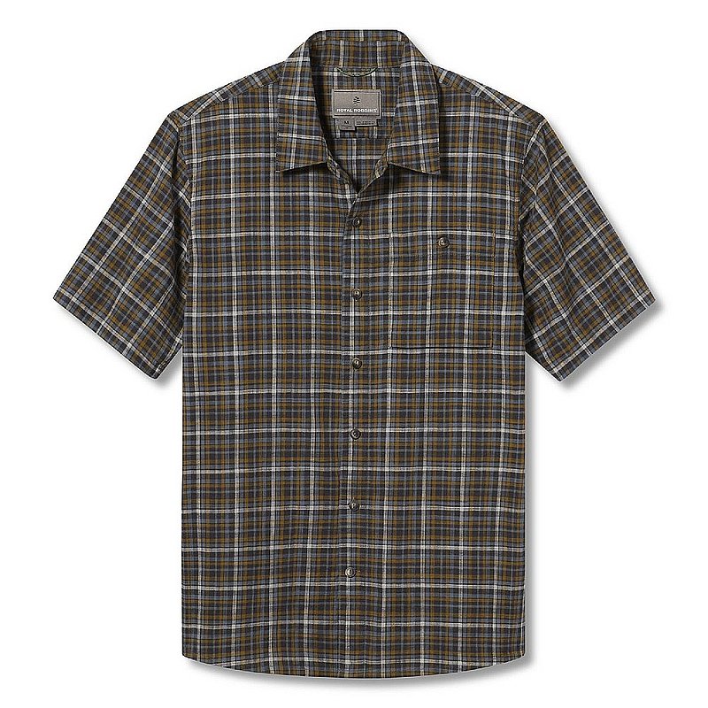 Royal Robbins Men's Redwood Plaid Short Sleeve Shirt Y721024 (Royal Robbins)