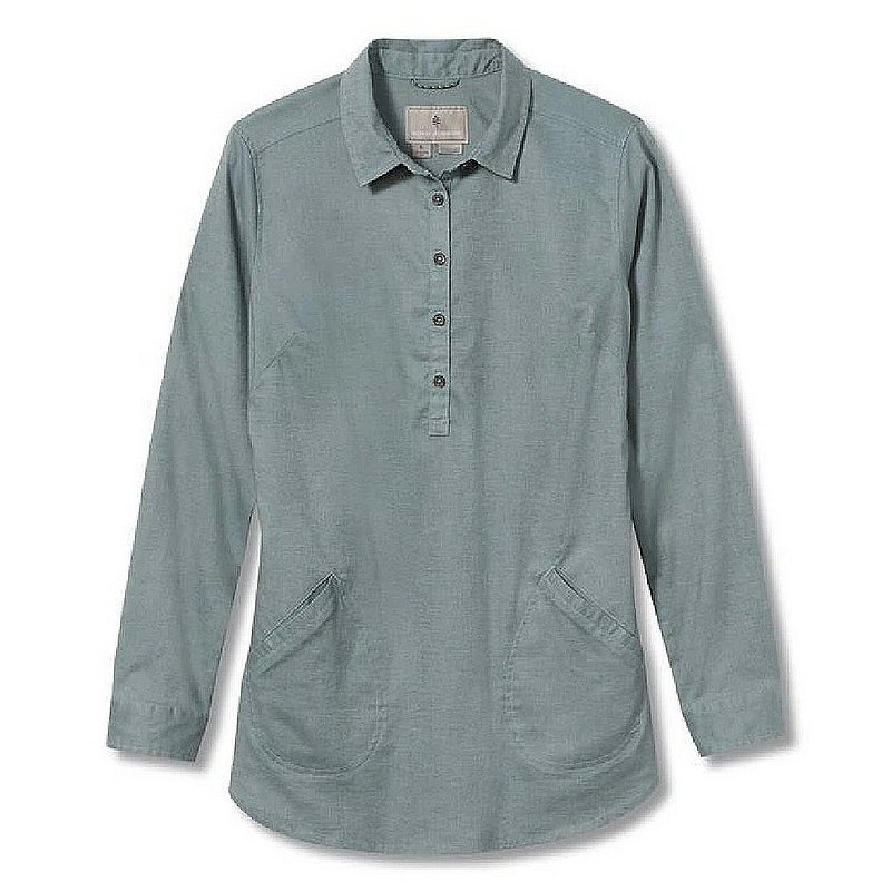 Royal Robbins Women's Hemp Chambray Long Sleeve Shirt Y621014 (Royal Robbins)