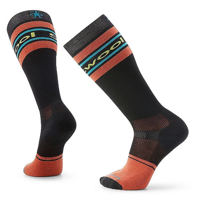 Smartwool Men's Snowboard Targeted Cushion Logo Over The Calf Socks SW001933 (Smartwool)