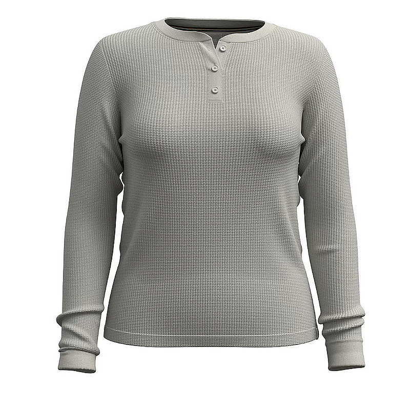 Smartwool Women's Waffle Long Sleeve Henley Shirt SW002606 (Smartwool)