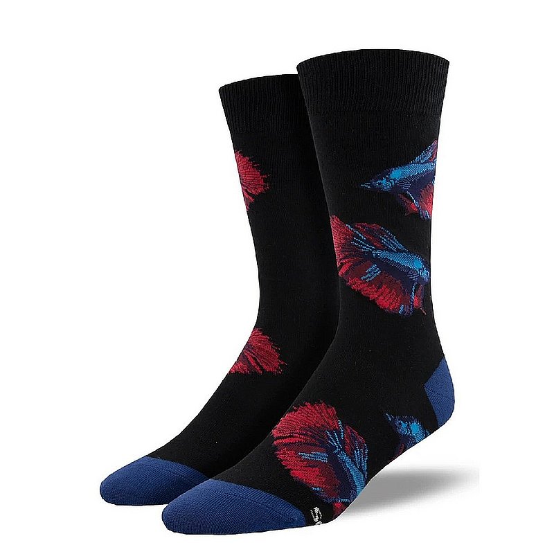 Socksmith Design Inc. Men's Alpha Betta Fish Socks MNC2552 (Socksmith Design Inc.)