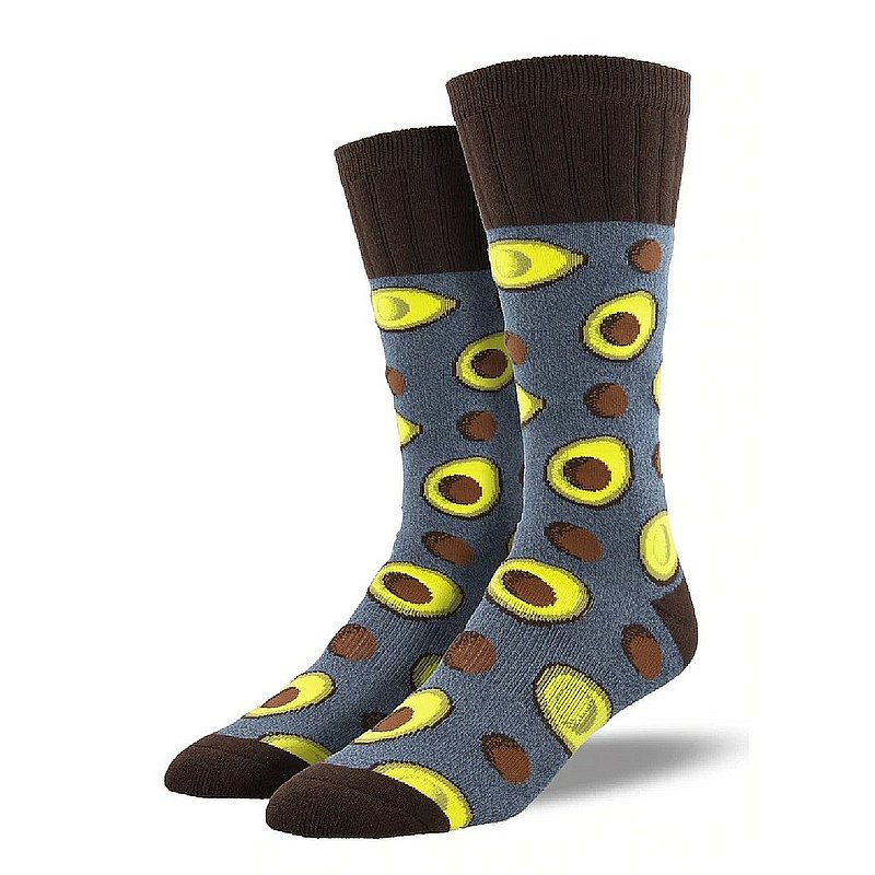 Socksmith Design Inc. Men's Let's Guac And Roll Socks MOB2512 (Socksmith Design Inc.)