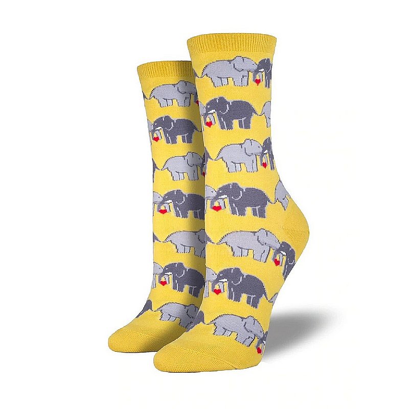 Socksmith Design Inc. Women's Elephant Love Socks SSW1302 (Socksmith Design Inc.)