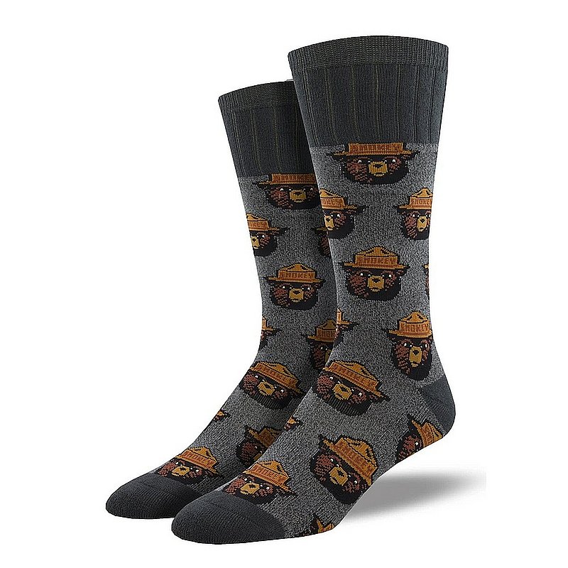 SockSmith Men's Smokey Bear Socks MOB2214 (SockSmith)