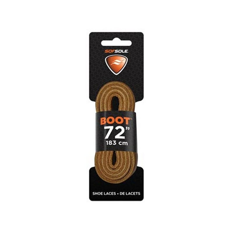 Sof Sole Waxed Leather Boot Laces--72" 423445 (Sof Sole)