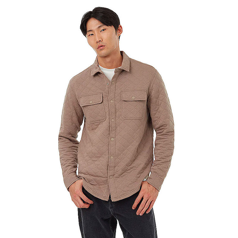 Tentree Men's Colville Quilted Longsleeve Shirt TCM2676 (Tentree)