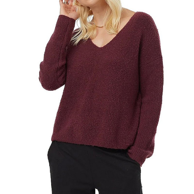 Women's Highline Fuzzy V-Neck Sweater