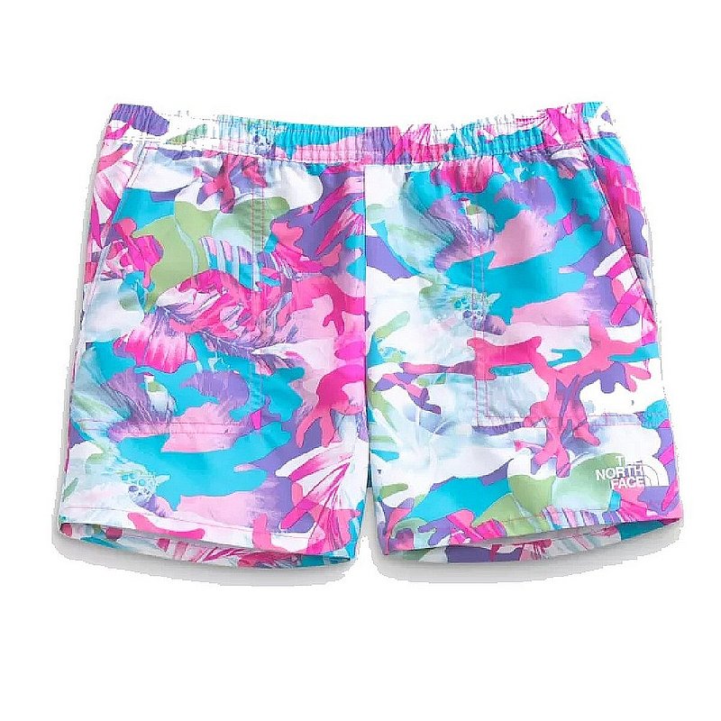 The North Face Girls’ Printed Amphibious Class V Water Shorts NF0A7QJY (The North Face)