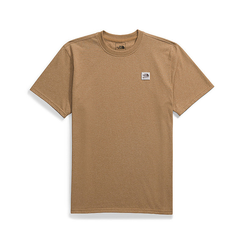 The North Face Men's S/S Heritage Patch Heathered Tee Shirt NF0A86X7 (The North Face)
