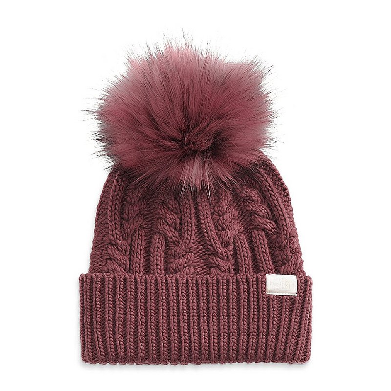 The North Face Women's Oh Mega Fur Pom Beanie TNF LIGHT GREY HEATHER O/S NF0A7RI8 (The North Face)