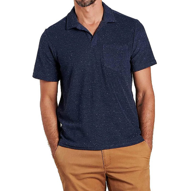 Toad & Co Men's Eventide Terry Short Sleeve Polo Shirt T2002201 (Toad & Co)