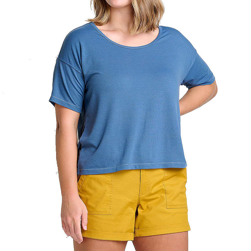 Toad&Co Women's Piru Short Sleeve Easy Tee Shirt T1002302 (Toad&Co)