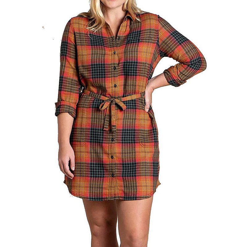 Toad & Co Women's Re-Form Flannel Shirtdress T1781908 (Toad & Co)