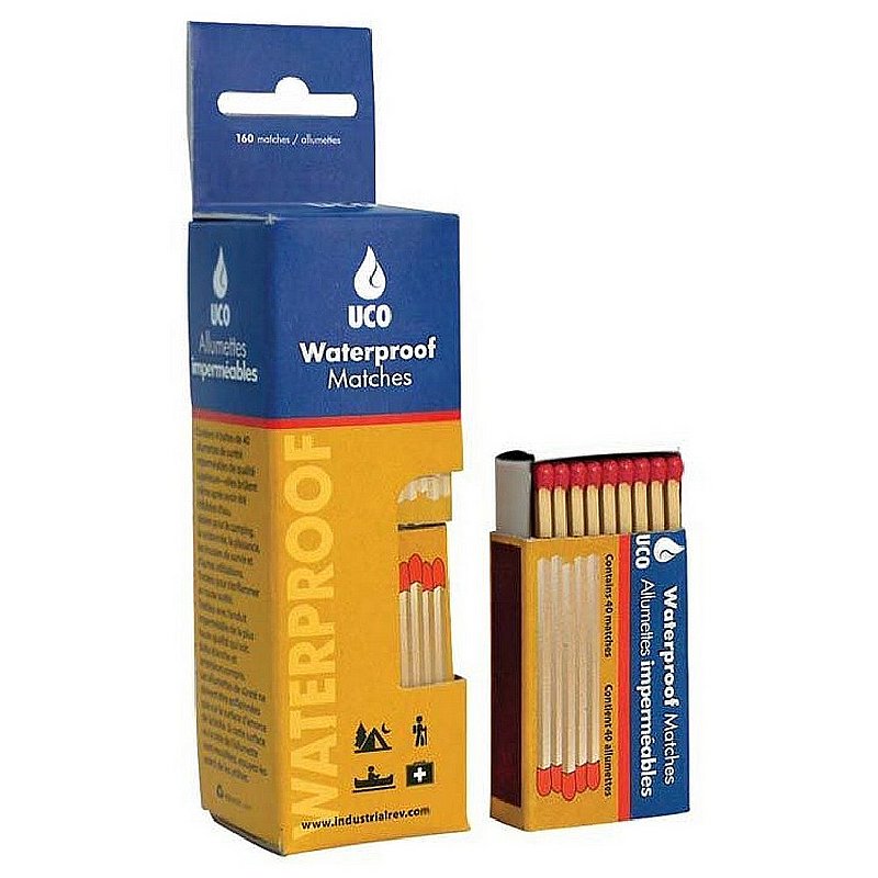 Uco Waterproof Matches--160pk 350471 (Uco)
