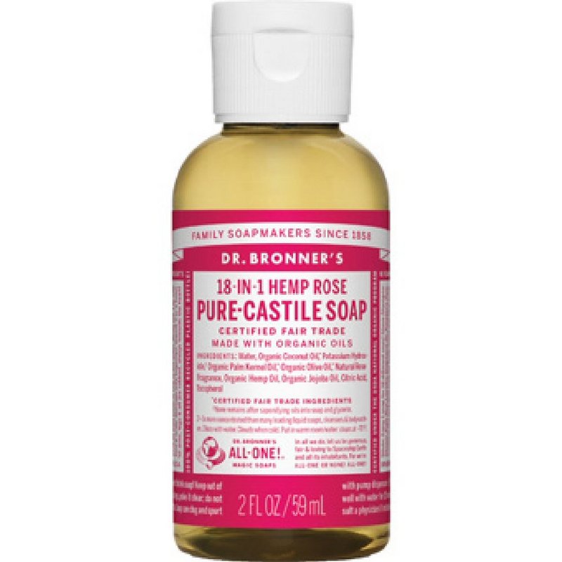 Dr. Bronner's Rose Soap2 oz 371544
