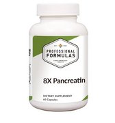 Professional Formulas 8X Pancreatin SP8X (Professional Formulas)